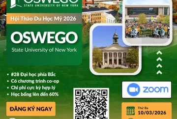 HỘI THẢO DU HỌC MỸ ĐẠI HỌC SUNY OSWEGO